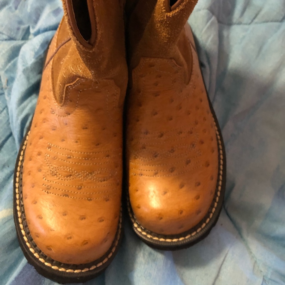 Pair FatBaby Ariat Boots